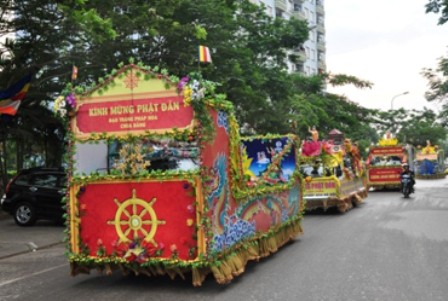 Chúc mừng Trung ương Giáo hội Phật giáo Việt Nam nhân Đại lễ Phật đản năm 2012  - ảnh 1